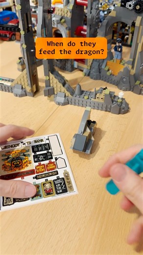 When do they feed the dragon in Gringotts? 🐉