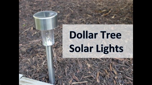 Dollar Tree solar light review | Do they work?