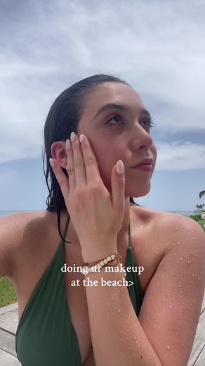 beach makeup #beachmakeup #republicadominicana🇩🇴