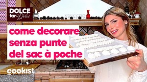 Il trucco per decorare i dolci se non hai le punte del sac à poche