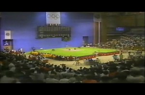 1988 Olympics: At 132 lbs, Naim Suleymanoglu is first man ever to lift three times his own bodyweight, 415 lbs.