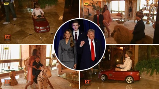 Inside Barron Trump's Gilded Playhouse: Resurfaced Video Reveals Fascinating Look at His Childhood in Trump Tower