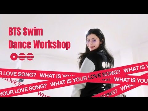 Learning BTS “SWIM” Dance 💜 | K-pop Dance Class Experience