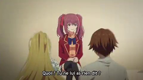 Classroom Of The Elite saison 4 ✅️Ichika je te soupçonne d'être un membre de la chambre blanche Tu n'es vraiment pas net 🕵🏽