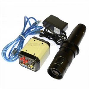 Industry Video Microscope Camera 180X 2Mp Usb Hd Vga Cvbs Tv Glass Lens ky | eBay