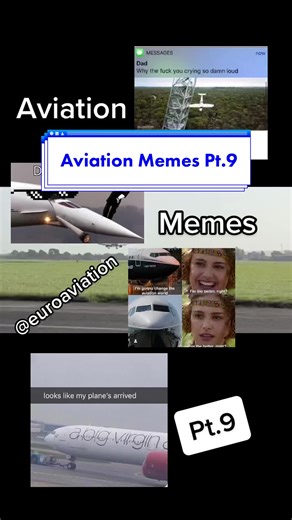 Aviation memes pt.9! ✈️👨🏼‍✈️ #fyp #aviation #foryou #fypシ #tiktok #plane #viral #euroaviation001 #LiveForTheChallenge #eBayWintern