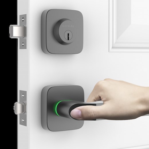 Ultraloq Smart Door Lock Lever Deadbolt with Bluetooth Phone Key Code