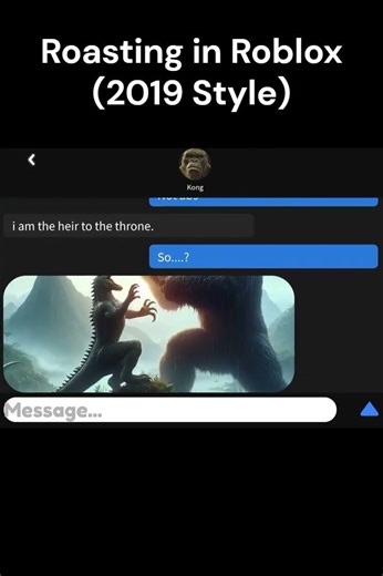 Roasting... KING KONG??! 2019 Roblox Kid Style