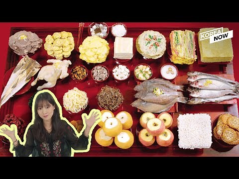 Chuseok table setting 101!