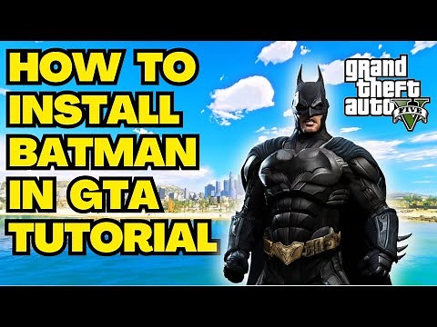 How to install Batman on GTA 5 2023 | Tutorial