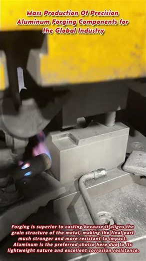Mass Production Of Precision Aluminum Forging Components for the Global Industry