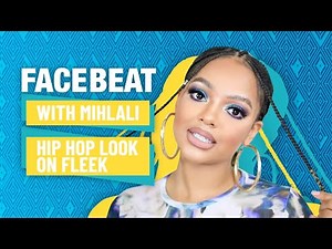 Mihlali N's Hip Hop inspired makeup look 💖 | Makeup tutorials with DStv | #FacebeatWithMihlali