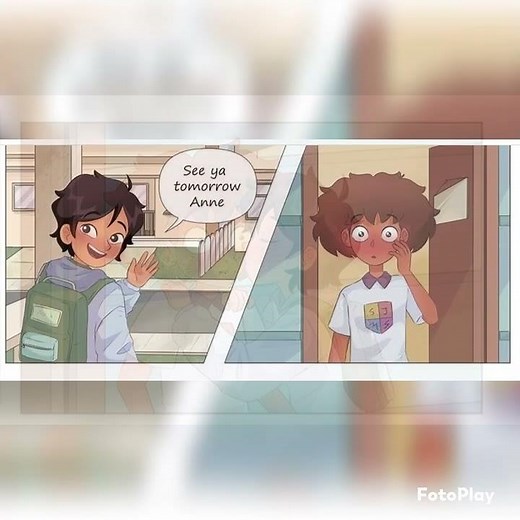 Amphibia comic Marcy kisses anne #amphibia #anneboonchuy #marcywu