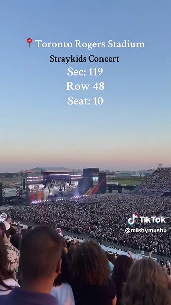Stray Kids Concert at the New Rogers Stadium in Toronto
