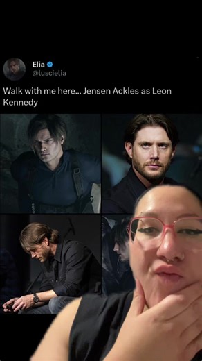Jensen Ackles como Leon en Resident Evil