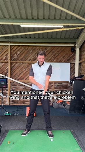 3 comments | A lot of “common issues” are effects, not causes. If you only focus on the effect, it’s unlikely you’ll improve. Remember that your chicken wing is likely your brain’s way of “saving you” from a much bigger problem @elite_golf_academies | James Willis Golf Coaching | Facebook