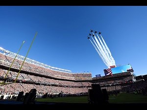 Feb. 7, 2016 - Blue Angels Fly-Over for Super Bowl 50 via @BlueAngels on Periscope
