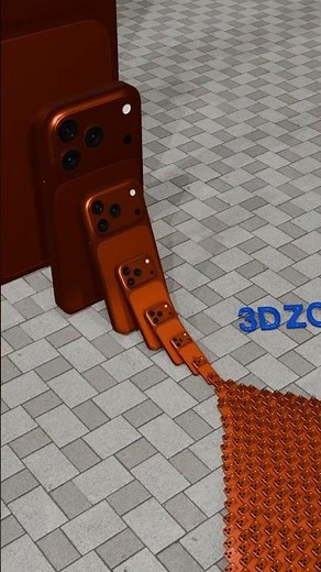 World’s Most Extreme iPhone Domino Effect 😱