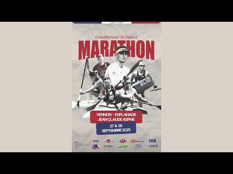 Live 2 - Championnat de France de Canoë-Kayak Marathon 2025 (samedi 27 septembre 2025 après-midi)