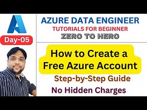 05.How to Create a Free Azure Account | Step-by-Step Guide | Azure Data Engineer Tutorials for Free