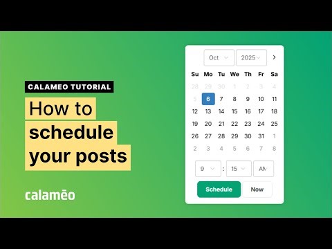 How to schedule your publication | Calaméo Tutorial