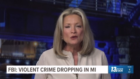 Michigan sees significant drop in violent crime, FBI reports