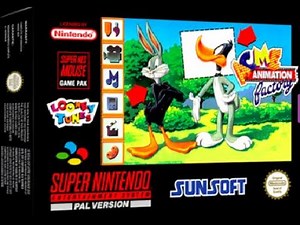 Looney Tunes Acme Animation Factory (Super Nintendo).