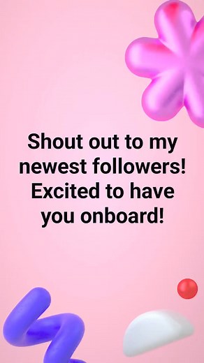 Shout out to my newest followers! Excited to have you onboard! Aliyah Johnson, Virginia Harris, Isabell Smith, Alina Visao | Leslie Martin