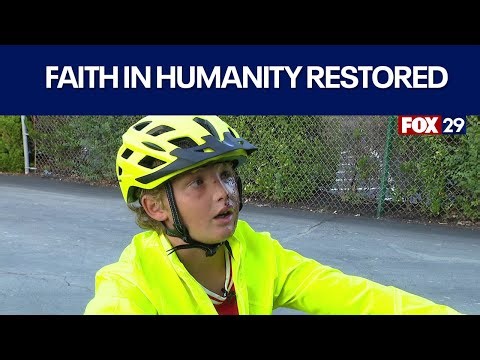 Viewers gift 10-year-old bike and helmet after brutal hit-and-run