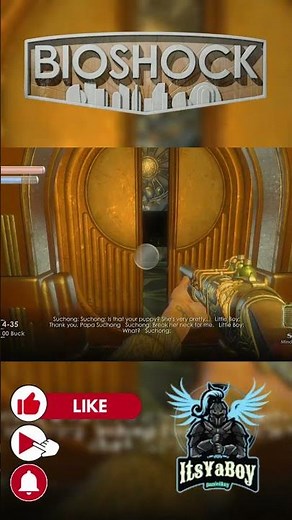 Mind Control Test. #bioshock #bioshockcollection #bioshockwalkthrough