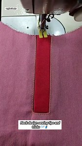 Neck design sewing tips and tricks 🪡🧵 #sewing #designer #sewinglove #sewingtips #neckdesign | আধুনিক ডিজাইন