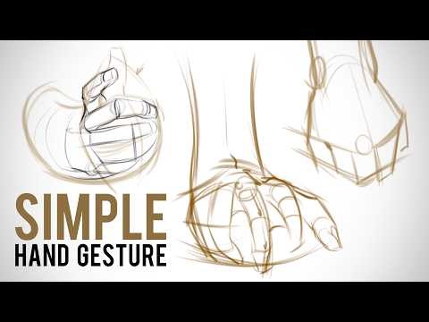 How to Draw HANDS - Gesture and Quicksketch