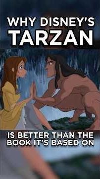 Why Disney's Tarzan is Better than the Book it's Based On / #Disney #Tarzan #Book #MovieReview