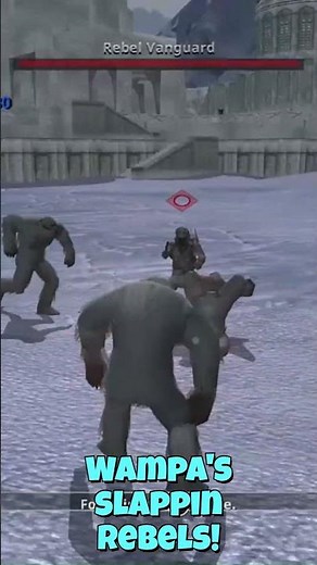 STAR WARS Battlefront Cls Collection Wampa's Slappin Rebels #videogame #retro #starwarsbattlefront2