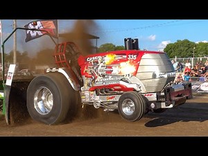 Unlimited Super Stock Tractor Pulling 2022: Wapakoneta, OH. Auglaize County Fair. Pro Pulling League