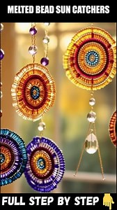 Melted Bead Sun Catchers Materials: - Translucent pony beads - Metal molds (such as muffin tins, cookie cutters, or mason jar rings) - Baking sheet - Aluminum foil - String or ribbon - Optional: Glitter beads, glow-in-the-dark beads, sequins Directions: 1. Design Your Rainbow: - Begin by selecting a metal mold to use for your sun catcher. Arrange the translucent pony beads in the mold to create your desired colorful pattern. If you like, you can mix in optional glitter beads, glow-in-the-dark be