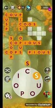 Wordscapes Fall 16 Level 576