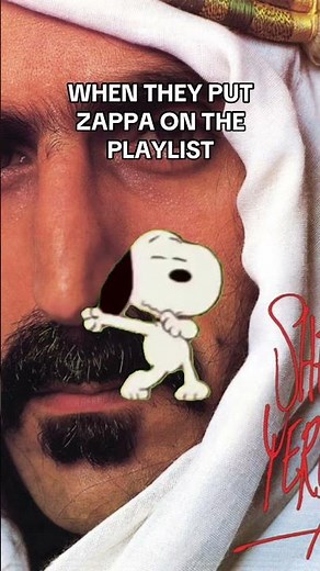 Tag a dancing fool who’d throw Zappa on the playlist.