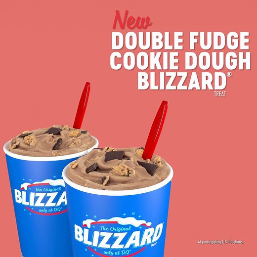 You COULD share the NEW Double Fudge Cookie Dough BLIZZARD Treat with your SO. But if they really loved you, wouldn’t they want you to have it all? Treat yourself to one today! #HappyTastesGood | Dairy Queen
