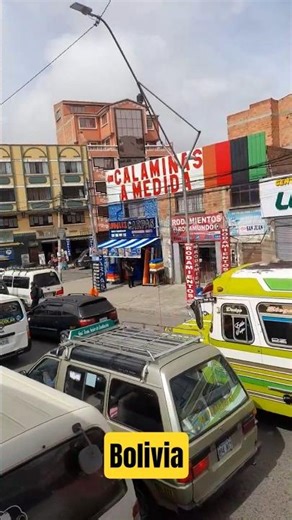 Morning traffic in El Alto, Bolivia 🇧🇴 #travel #Bolivia