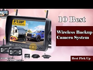 ✅ 10 Best Wireless Backup Camera System New Model 2022
