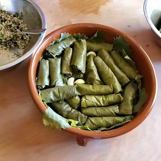 How to Make Stuffed Grape Leaves