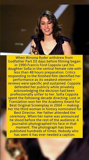 They Destroyed Her. She Won an Oscar
