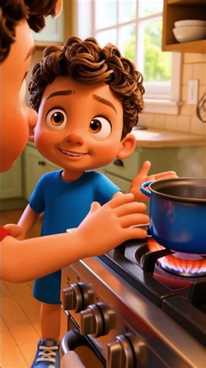 🍳 Cooking Safety Fun 🔥 How To Stay Safe At The Stove 🌈