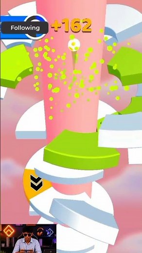 🔊 Pure Satisfying Helix Jump Sounds (100% Beat Sync)#shorts #gaming