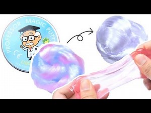 【ASMR】Liquid Glass Putty スライム粘土 ハンドガム【音フェチ】