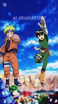 naruto vs rock lee #anime