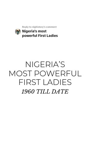 Exploring Nigeria's First Ladies and Their Impact