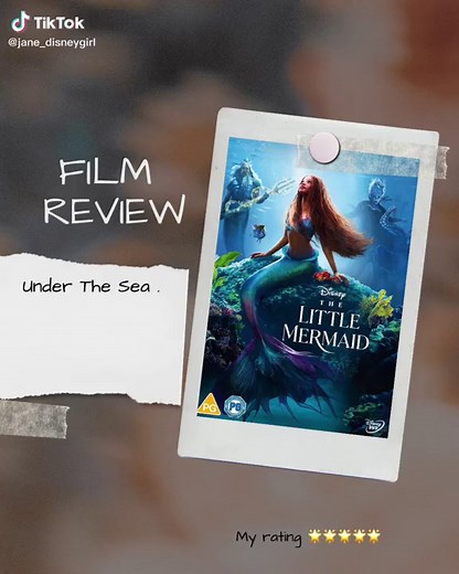The Little Mermaid Live Action. My rating 5 🌟’s I was very excited about the live-action The Little Mermaid because the original 1989 animated film is one of my favourite Disney films. The film surpassed my expectations and is now one of two of my favourite live-action remakes. The set designs and visual effects are amazing. Every scene is a testament to the artistry and meticulous attention to detail that went into recreating this iconic story for the big screen. The casting of Halle Bailey fo