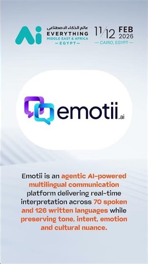 Emotii is the world’s first agentic AI-powered multilingual communication platform